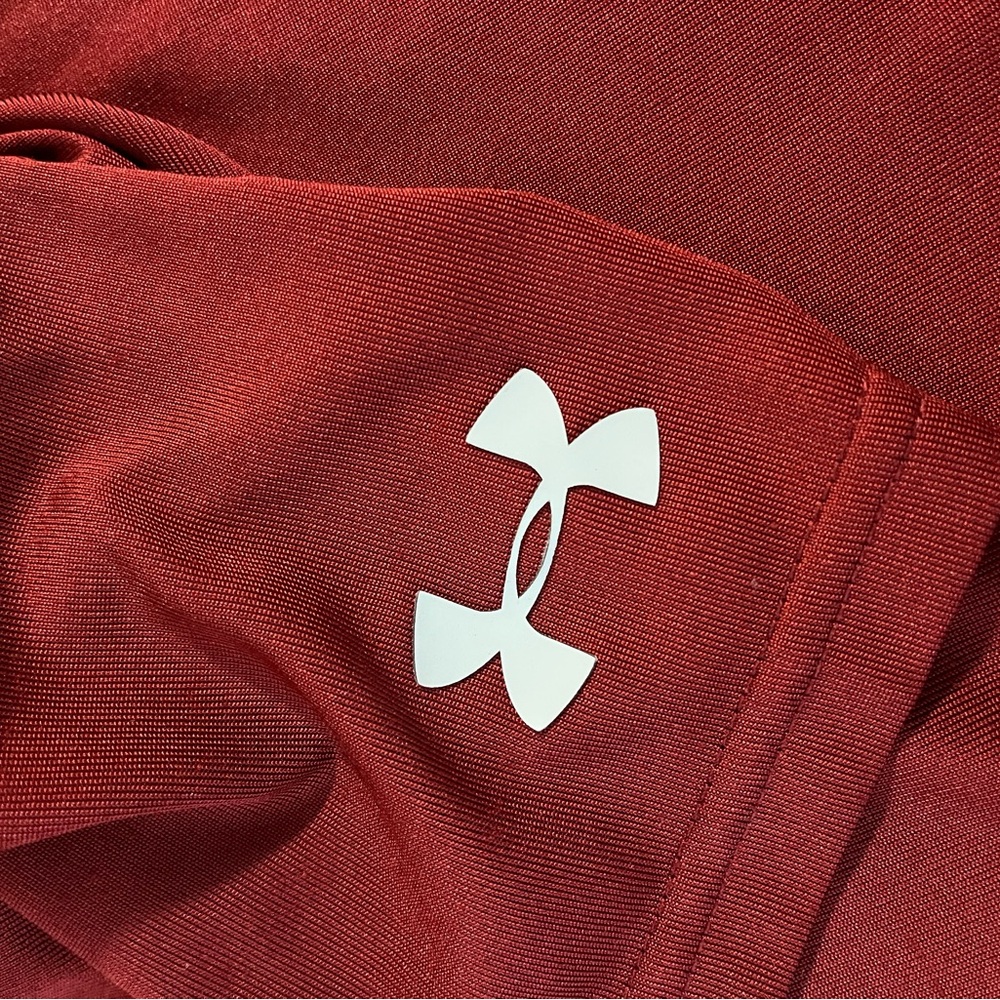 Under Armour South Carolina Gamecocks Polo XL HeatGear Red NCAA Gameday Shirt - Picture 8 of 8